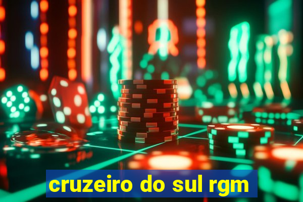 cruzeiro do sul rgm